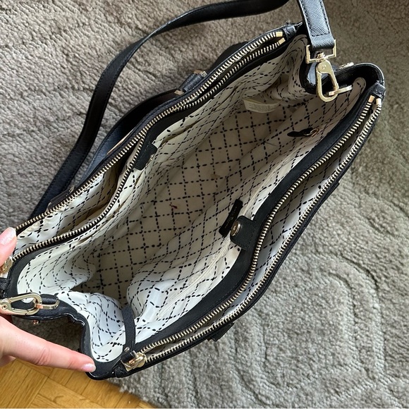 Kate Spade Black Newbury Lane Loren Large Sachel - Picture 4 of 5
